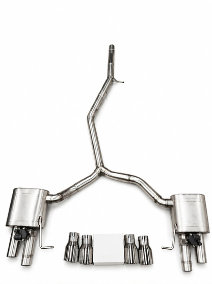 Audi A3/S3/A4/A5 B9 Valved Exhaust System