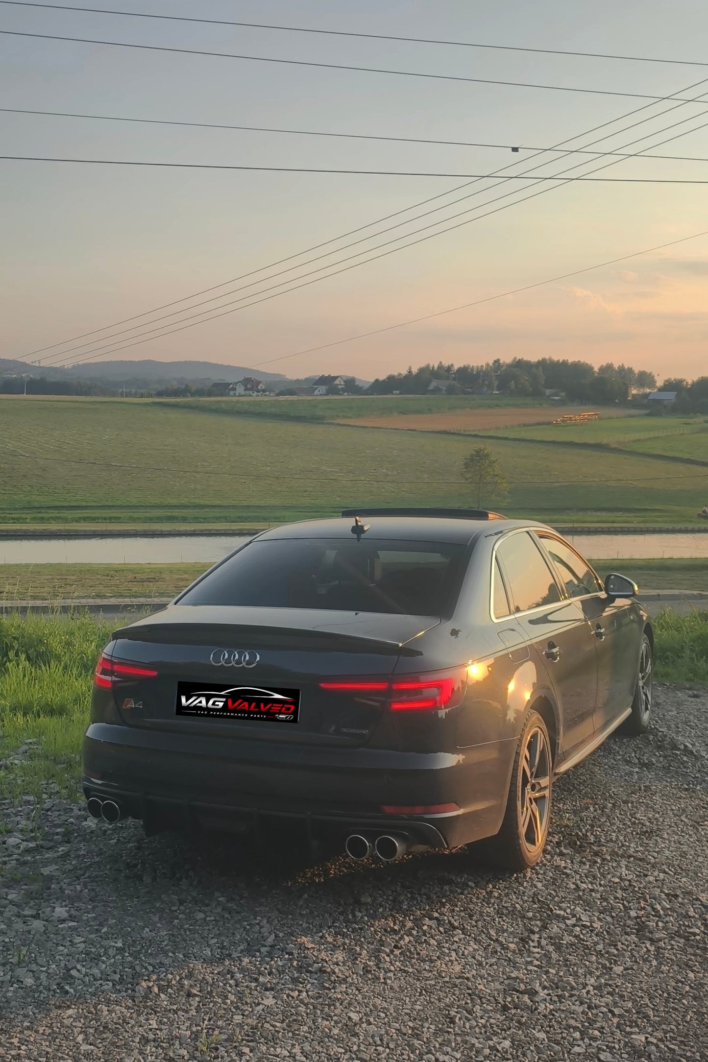 Audi A3/S3/A4/A5 B9 Valved Exhaust System