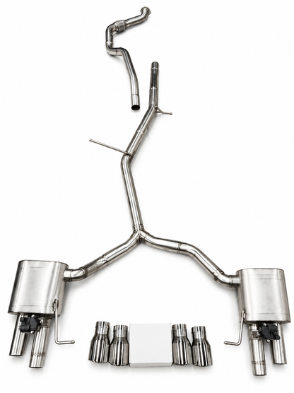 Audi A3/S3/A4/A5 B9 Valved Exhaust System