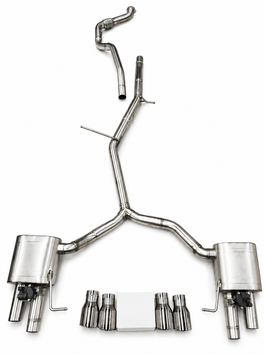 Audi A3/S3/A4/A5 B9 Valved Exhaust System