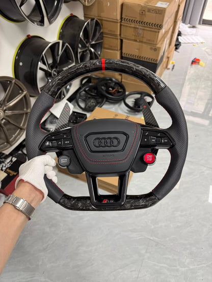 Custom Sport Steering Wheel – Audi C8 / 4K Platform
