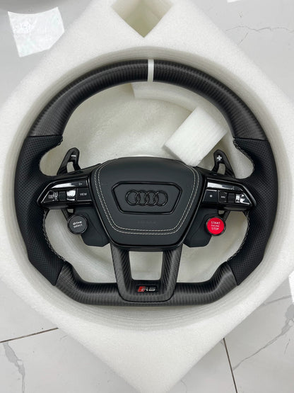 Custom Sport Steering Wheel – Audi C8 / 4K Platform