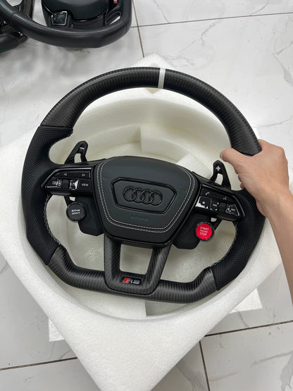 Custom Sport Steering Wheel – Audi C8 / 4K Platform