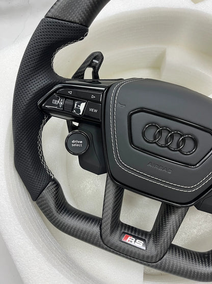 Custom Sport Steering Wheel – Audi C8 / 4K Platform
