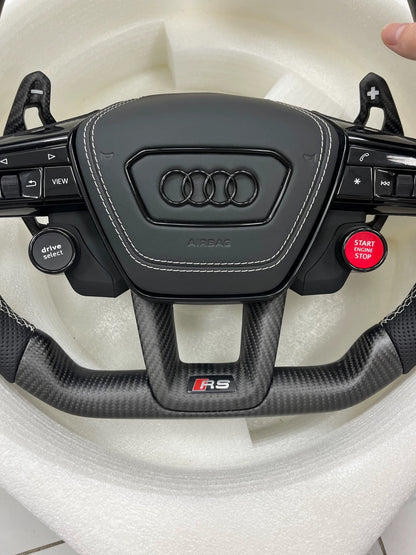 Custom Sport Steering Wheel – Audi C8 / 4K Platform