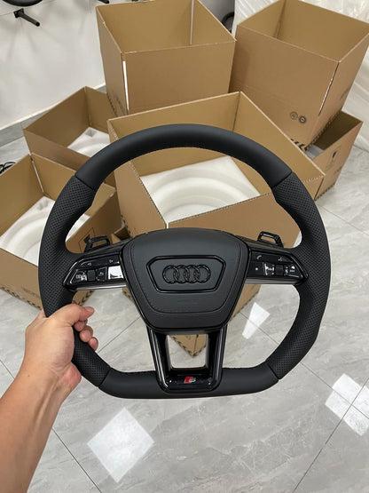 Custom Sport Steering Wheel – Audi C8 / 4K Platform