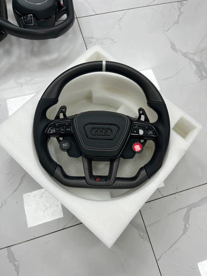 Custom Sport Steering Wheel – Audi C8 / 4K Platform