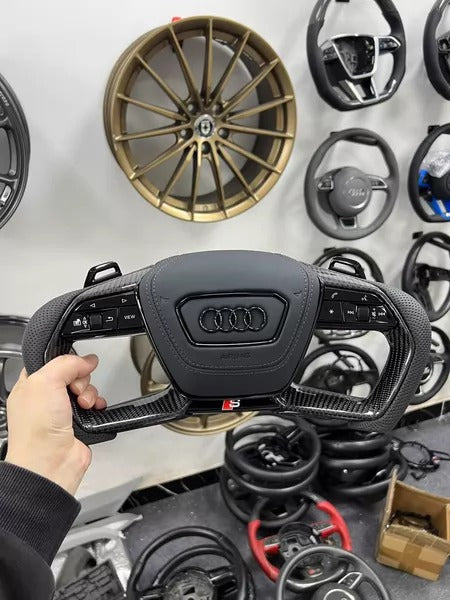 Custom Sport Steering Wheel – Audi C8 / 4K Platform