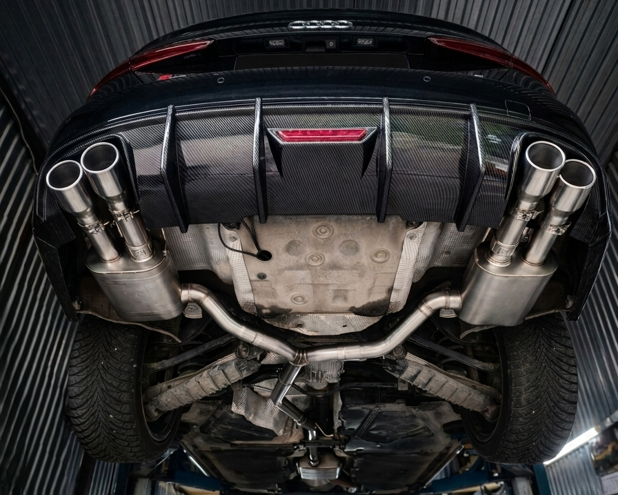 Audi A3/S3/A4/A5 B9 Valved Exhaust System