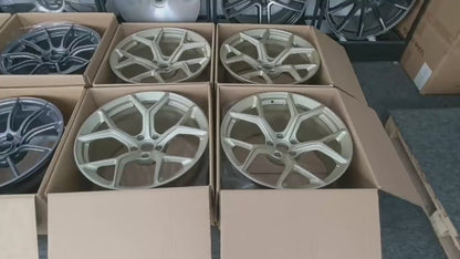 Custom Forged RS5 Competition Style Wheels